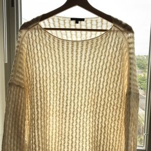Cream Oversized Sweater
